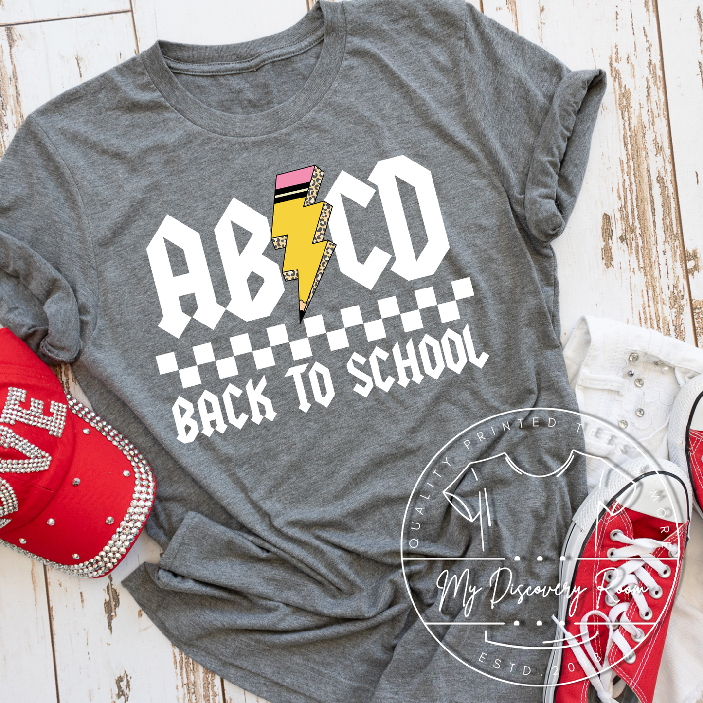 ABCD Back To School Graphic Tee