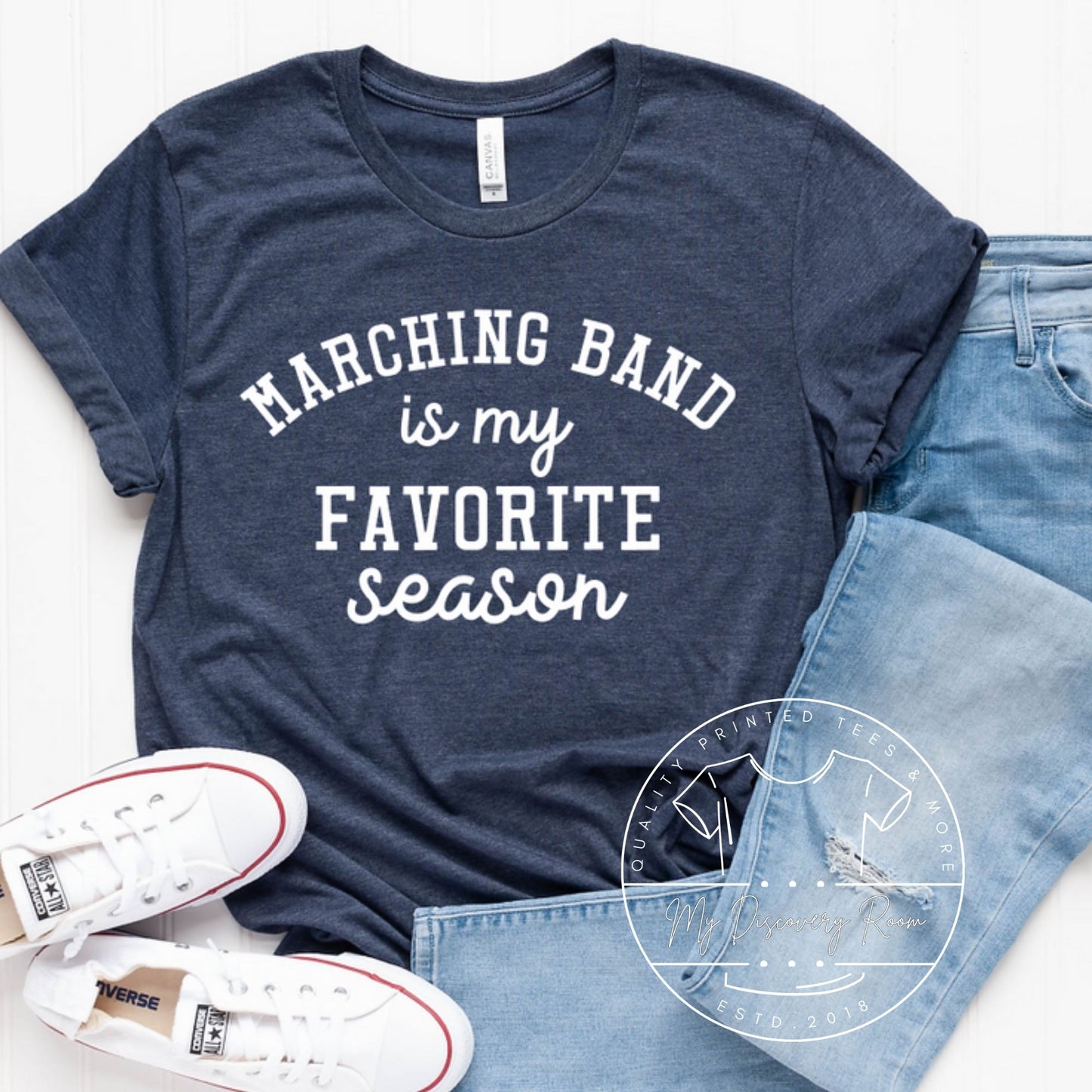 Marching Band Is My Favorite Season Graphic Tee