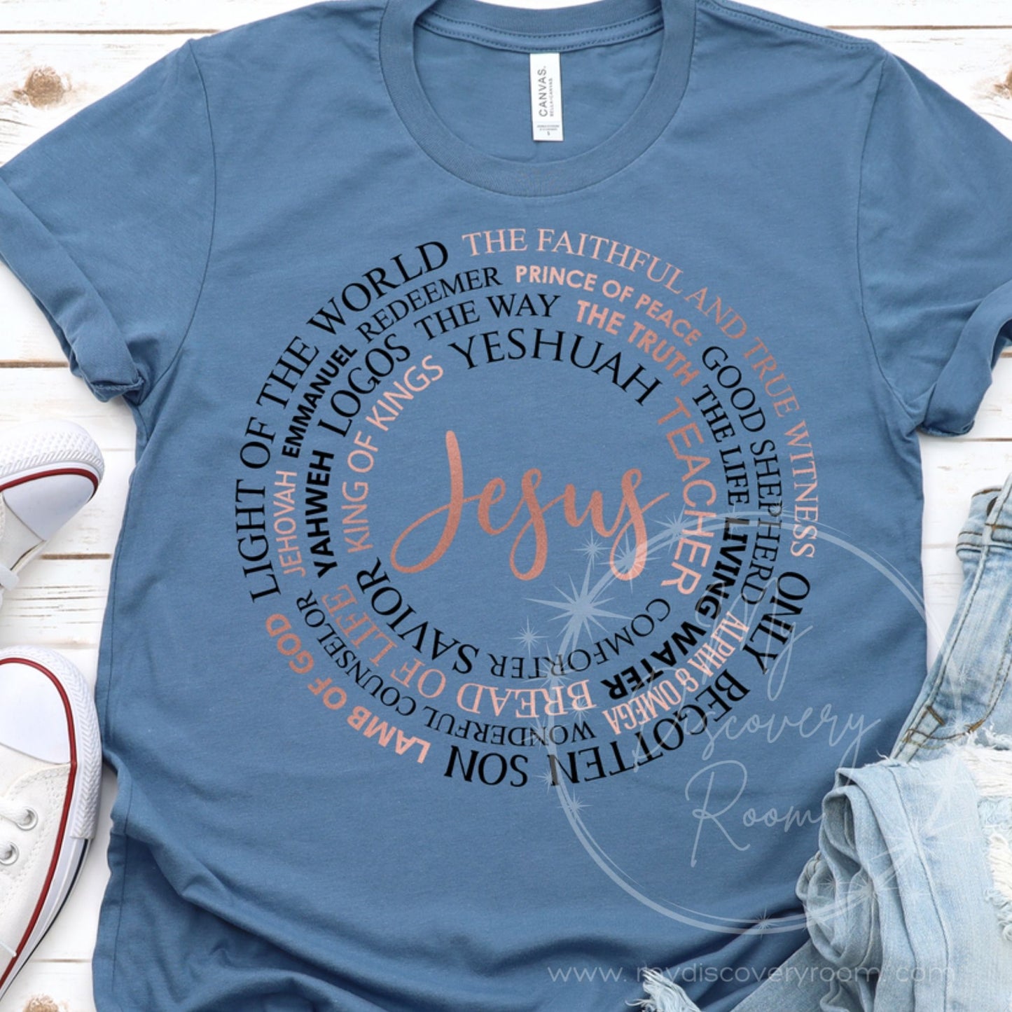 Names Of Jesus Graphic Tee