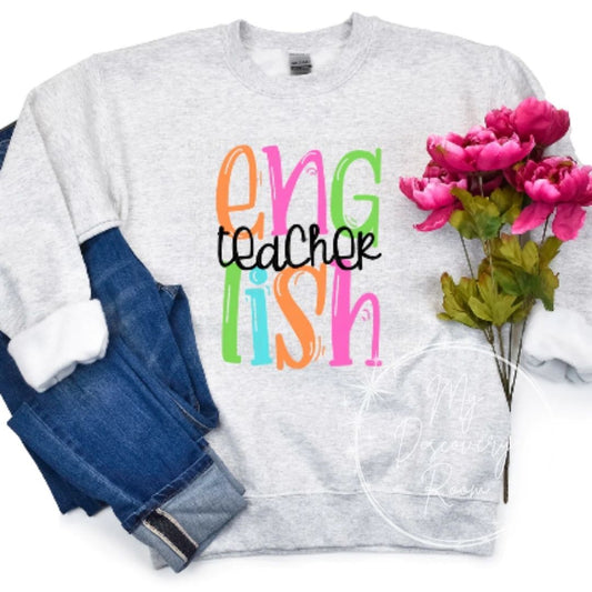 English Teacher Graphic Tee