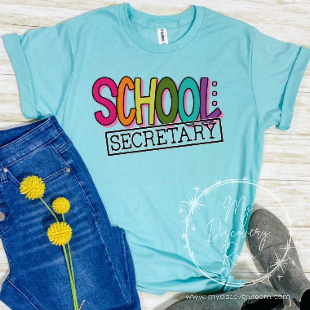 School Secretary Graphic Tee