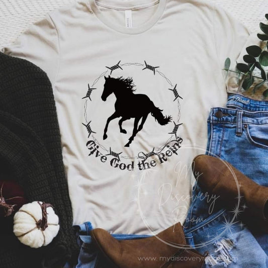 Give God The Reins Graphic Tee