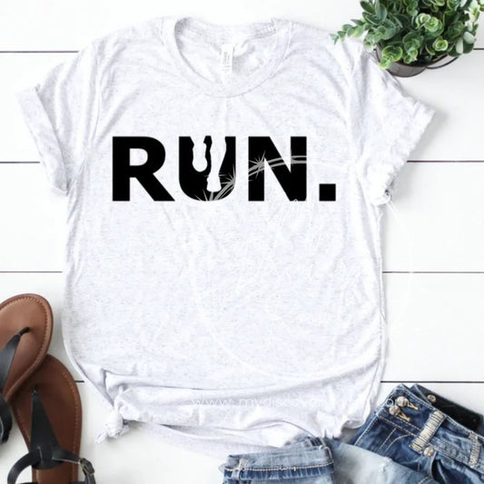 RUN. Graphic Tee