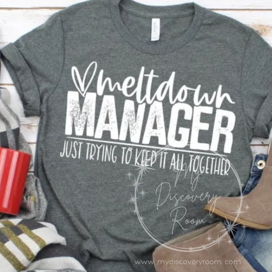 Meltdown Manager Graphic Tee