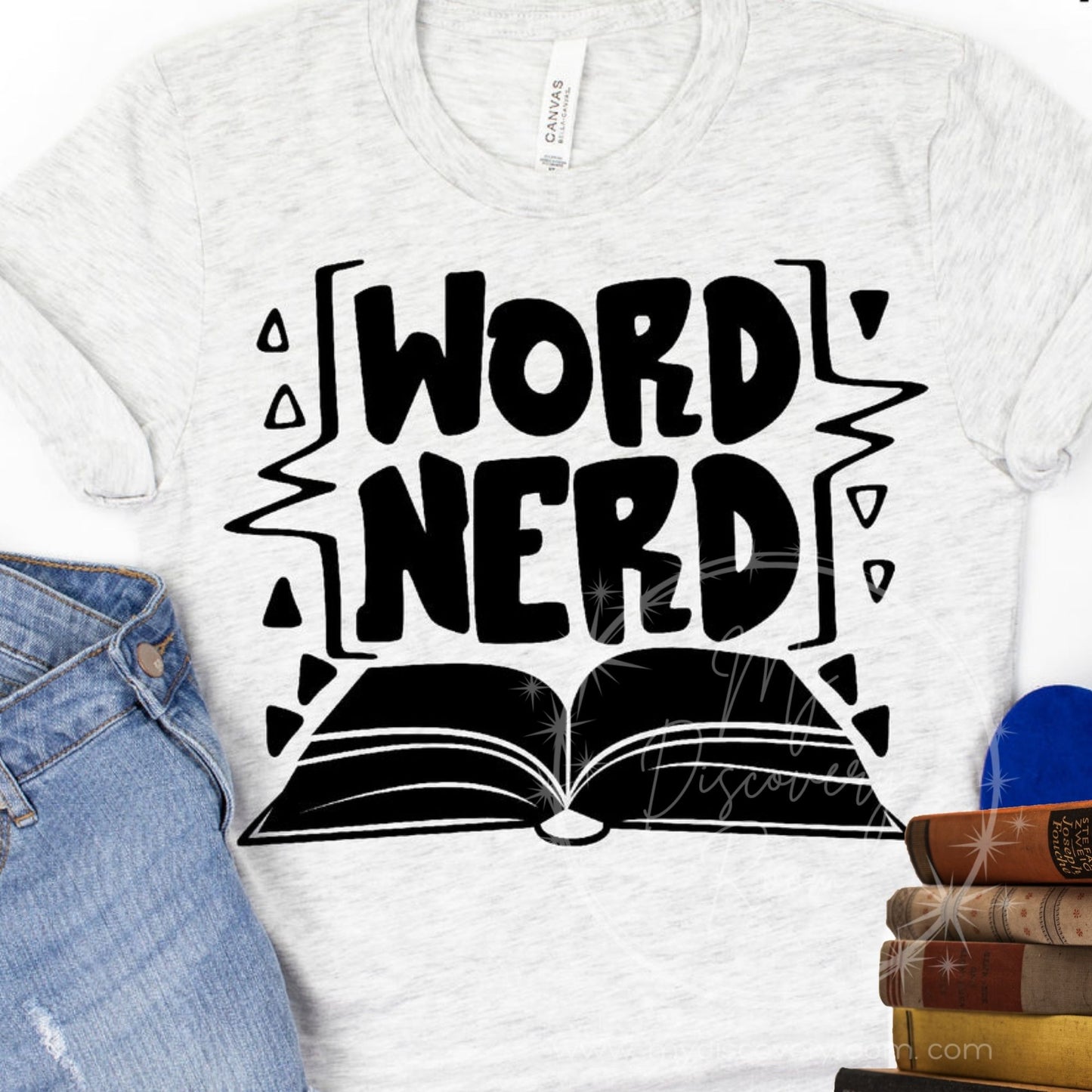 Word Nerd Graphic Tee