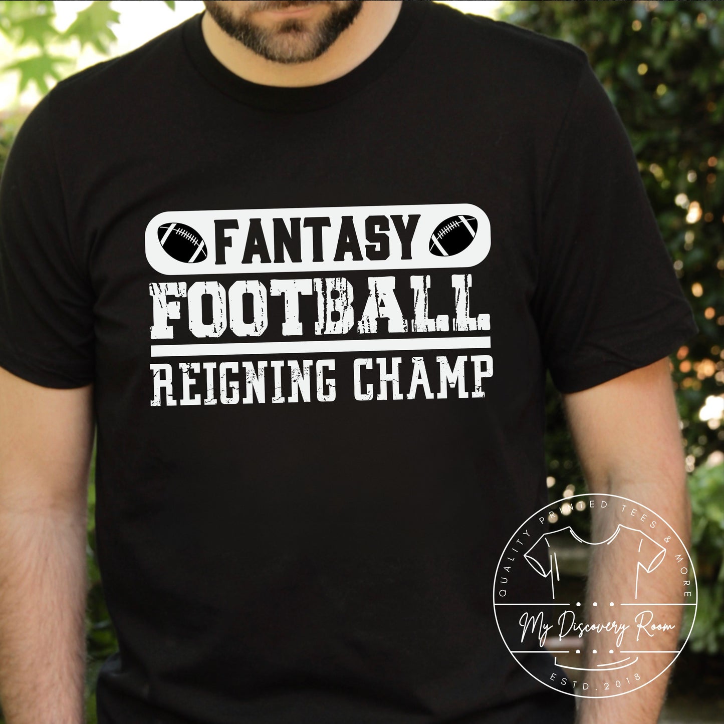 Fantasy Football Reigning Champ Graphic Tee