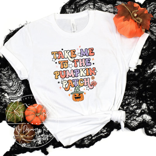 Take Me To The Pumpkin Patch Graphic Tee