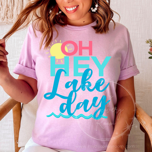 Oh Hey Lake Day Graphic Tee