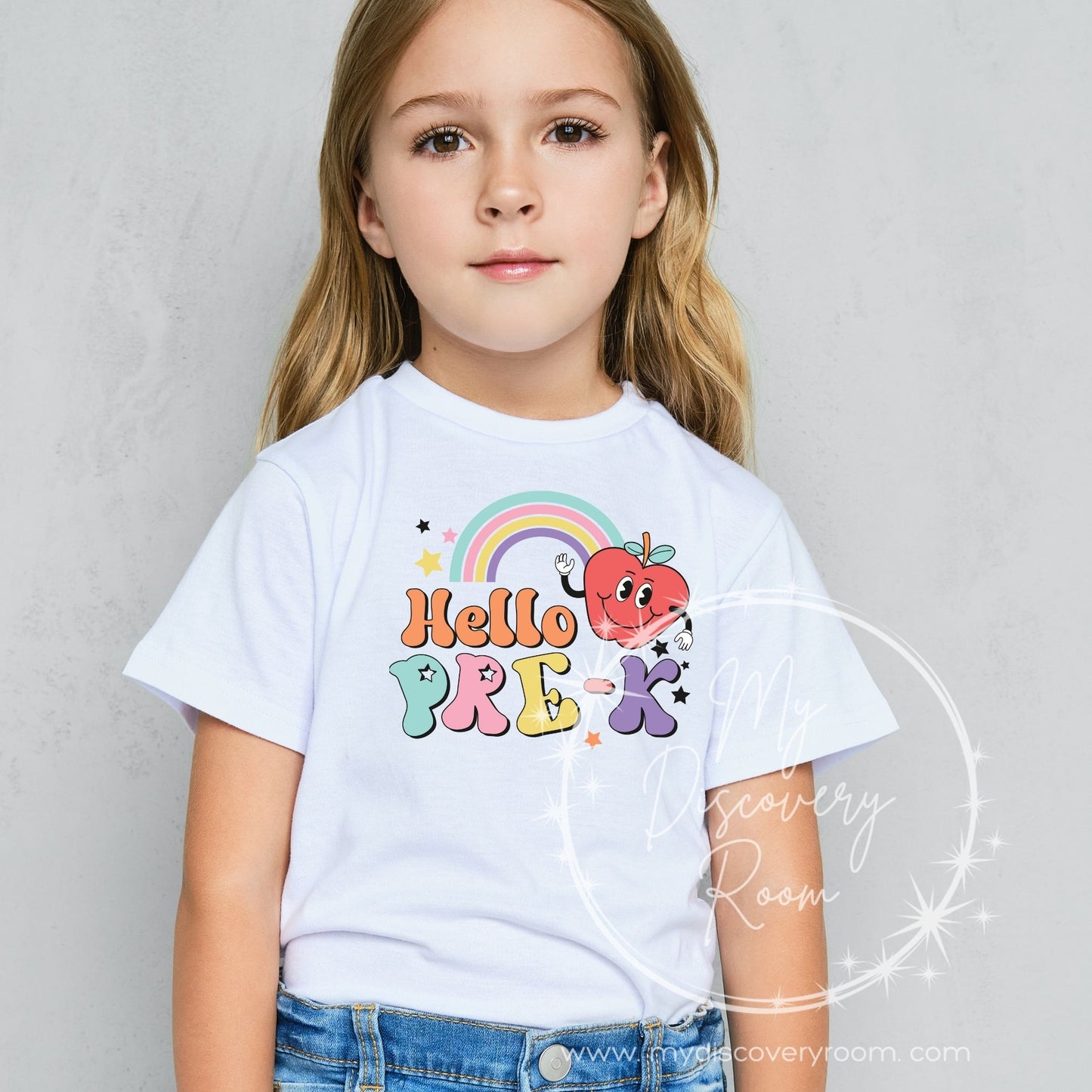 Hello Grade Level Graphic Tee