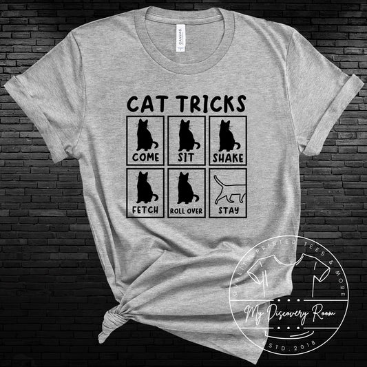 Cat Tricks Graphic Tee