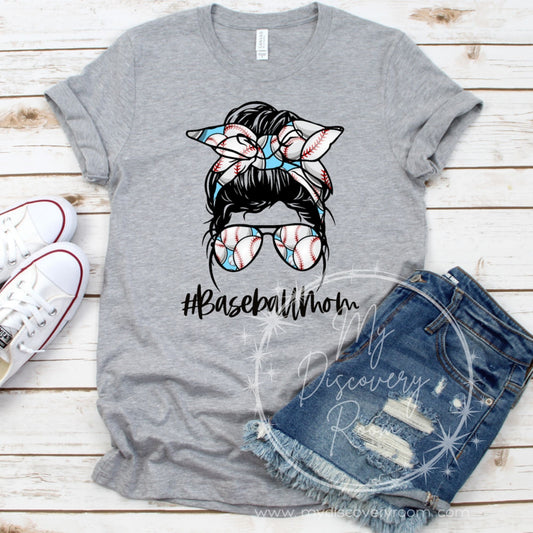 #Baseballmom Graphic Tee