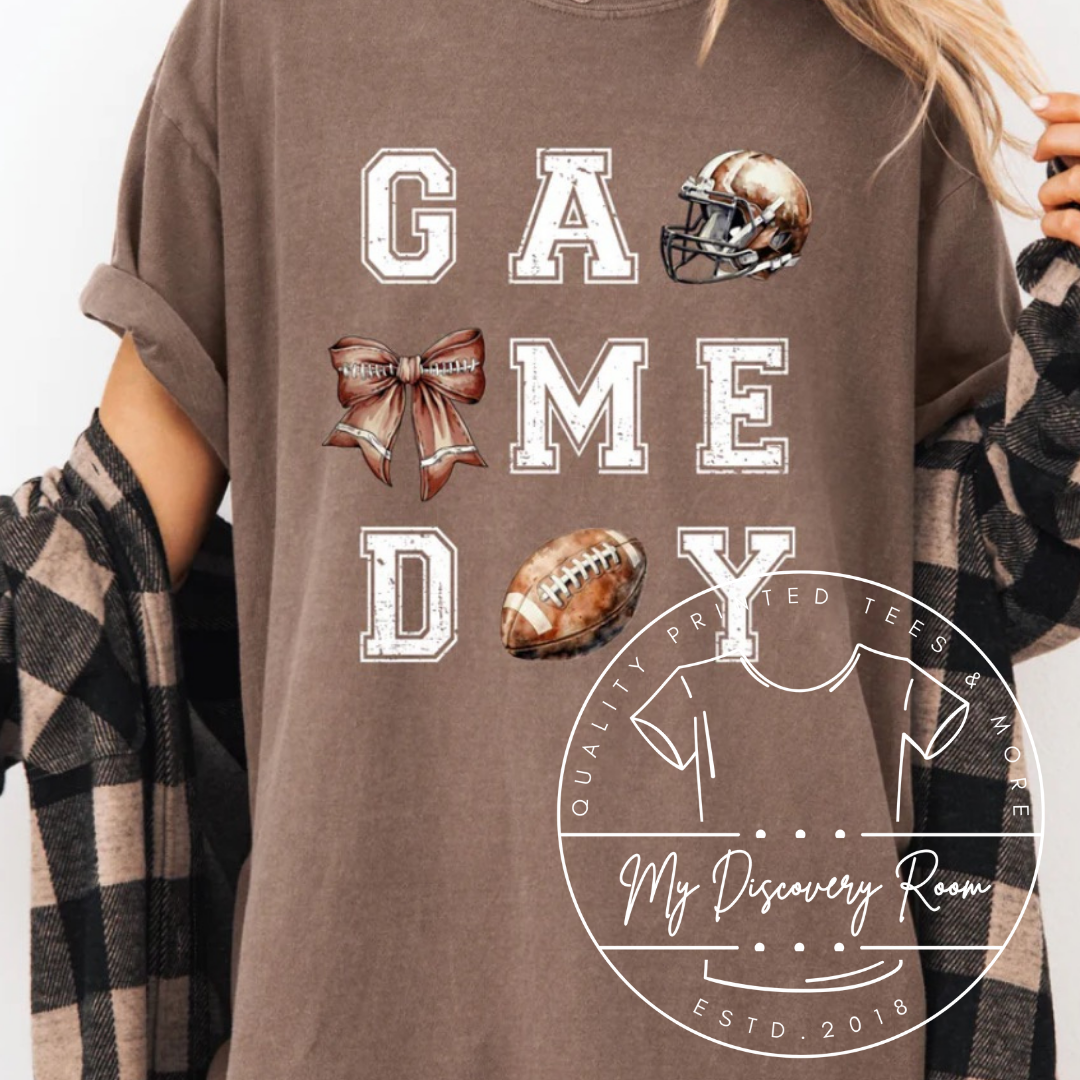 Gameday Football Theme Graphic Tee