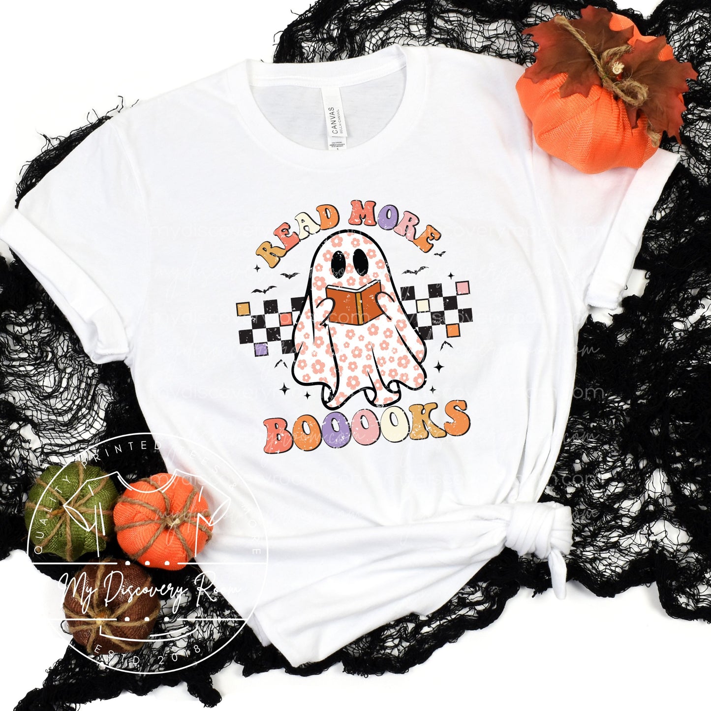 Read More Booooks Adult Size Graphic Tee