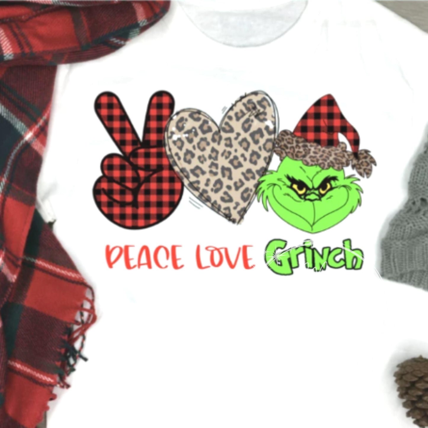 Peace Love Green Guy Graphic Tee