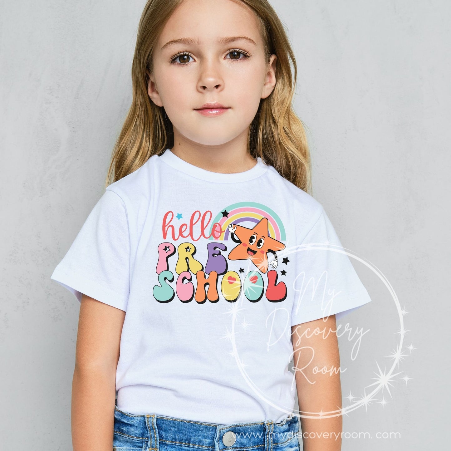 Hello Grade Level Graphic Tee