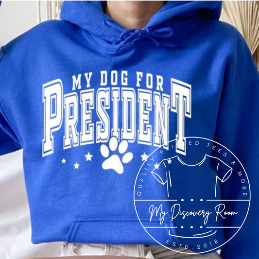 My Dog For President Graphic Tee