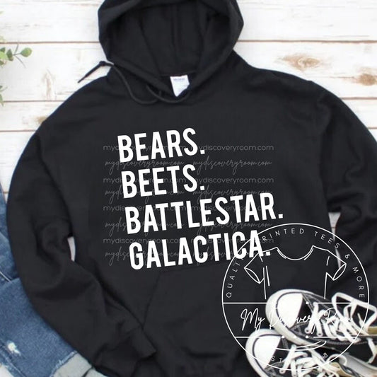 Bears. Beets. Battlestar Galactica. Graphic Tee