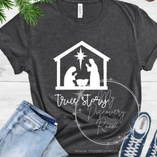 True Story Nativity Graphic Tee