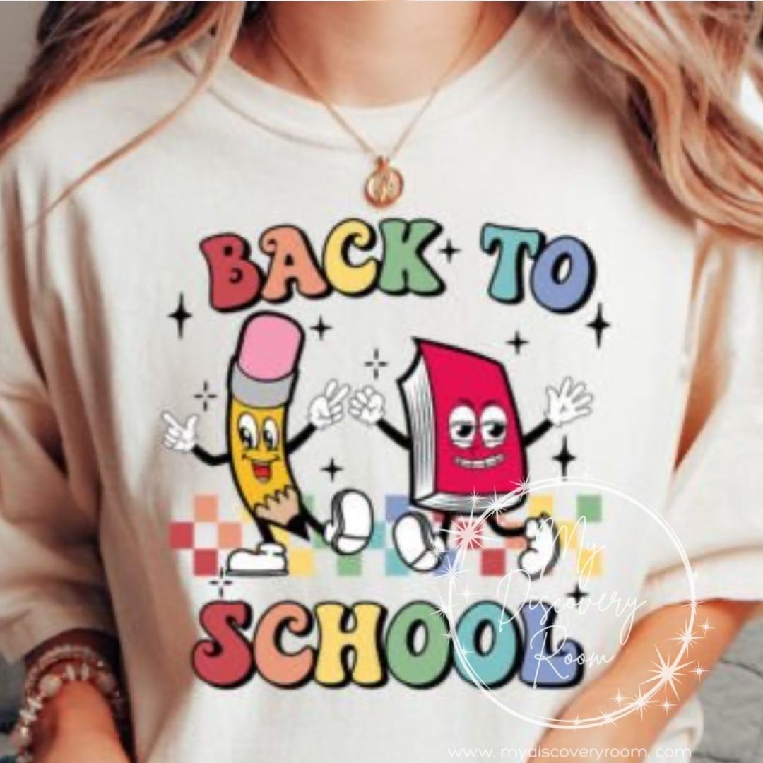 Back to School Retro Graphic Tee