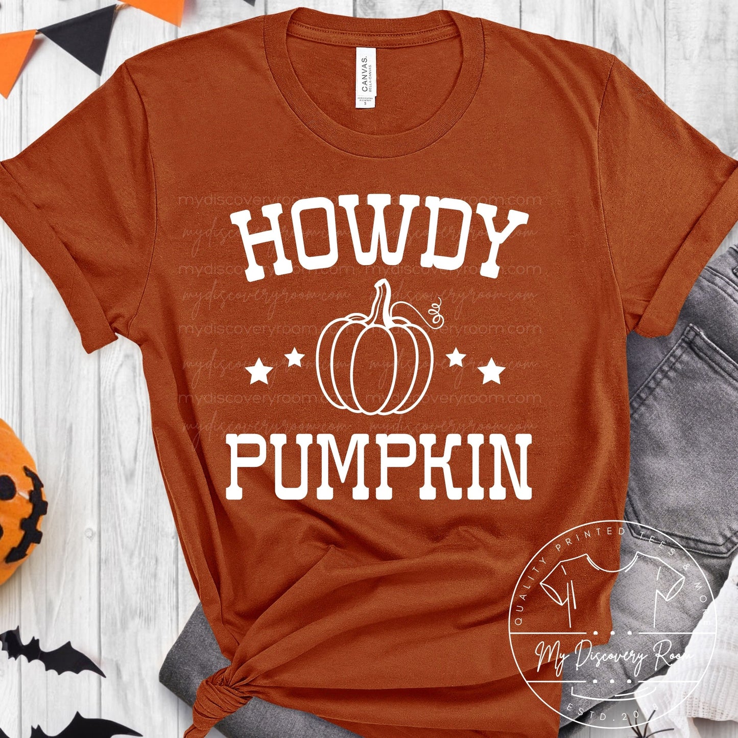 Howdy Pumpkin Graphic Tee