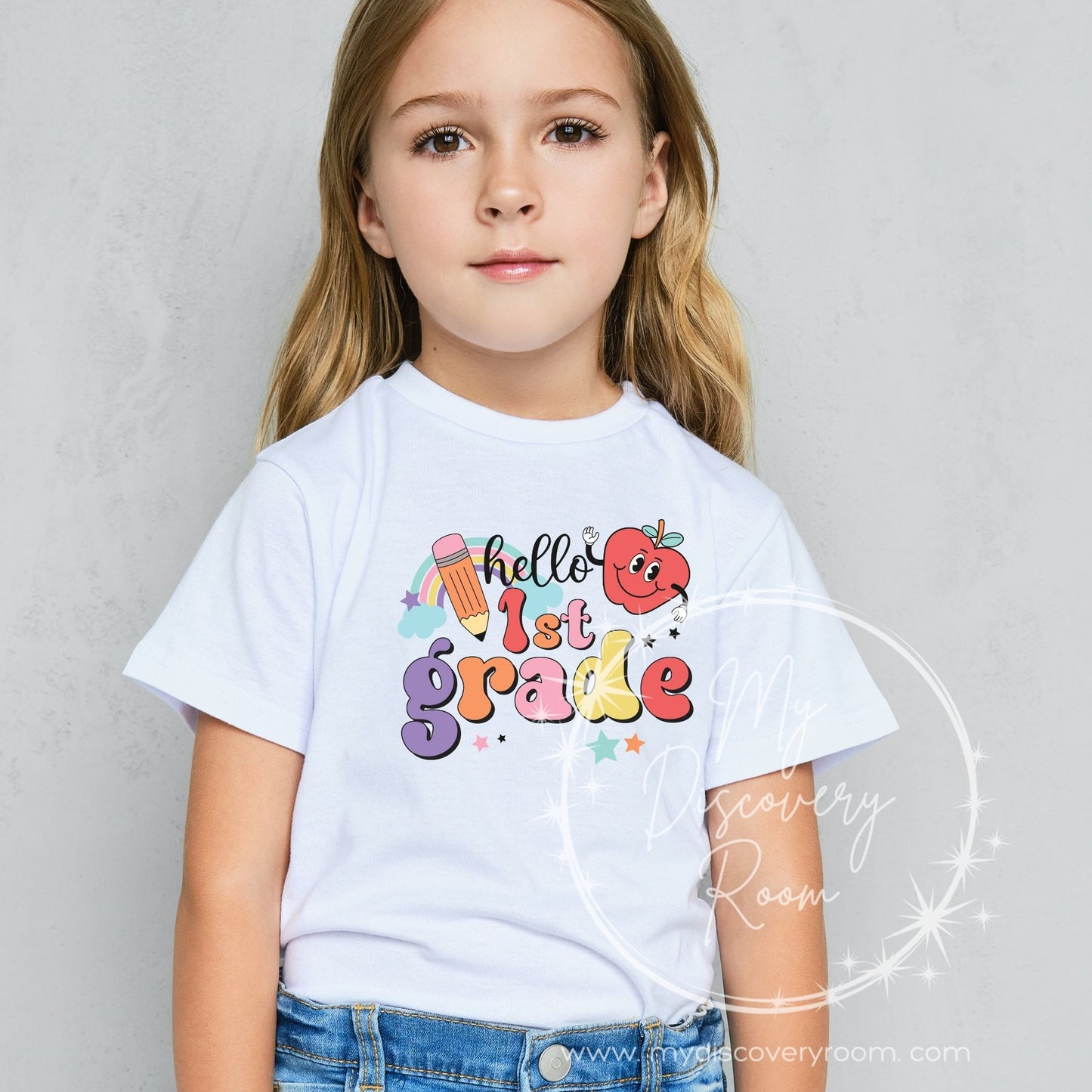 Hello Grade Level Graphic Tee