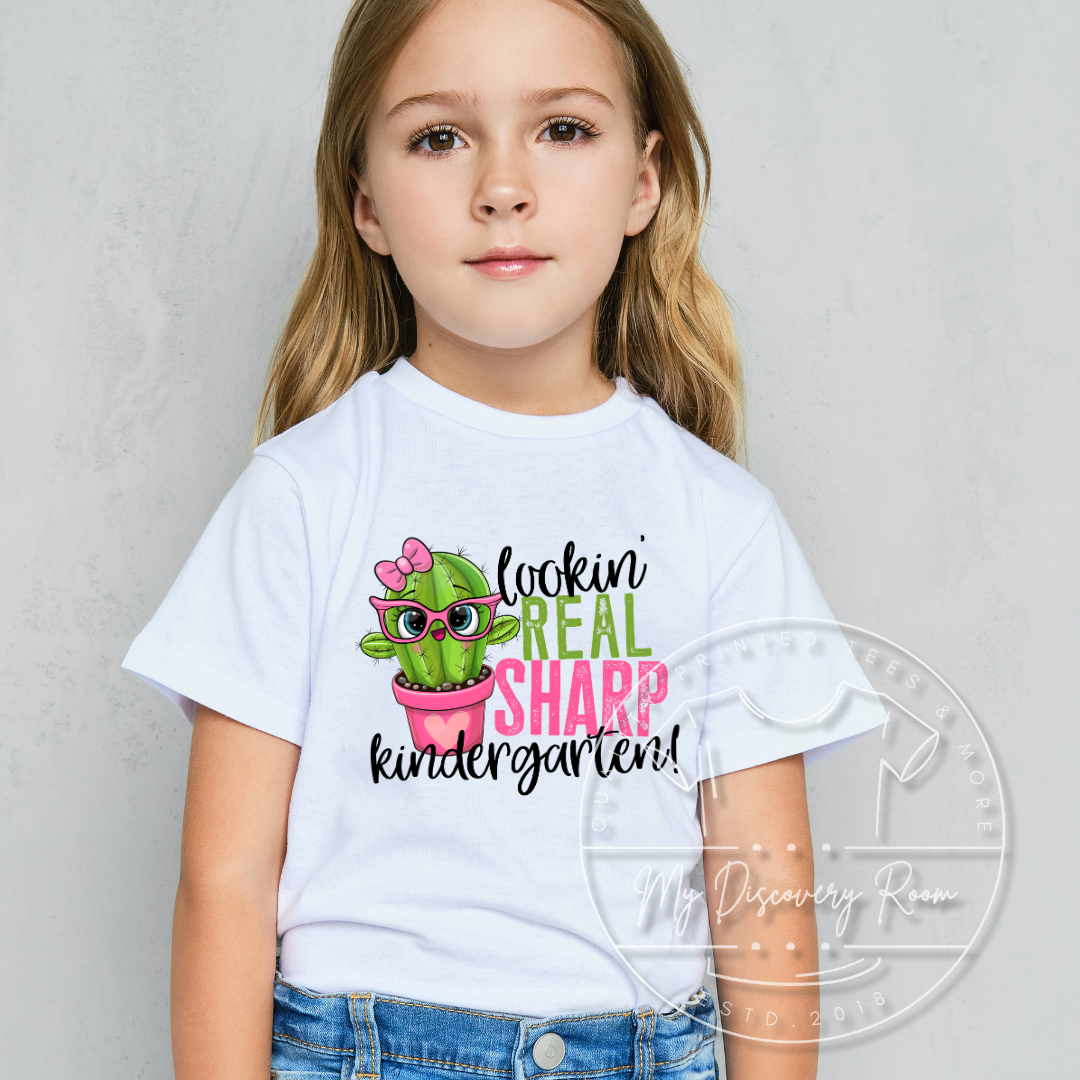 Lookin Sharp Cactus Grade Level Graphic Tee