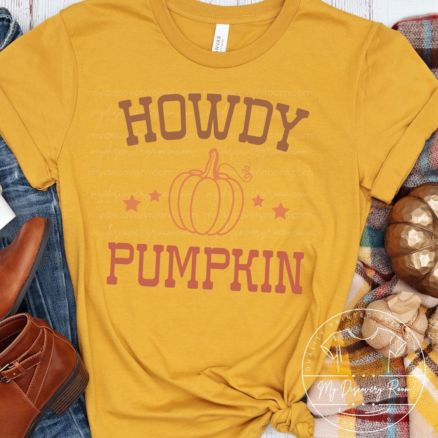 Howdy Pumpkin Graphic Tee