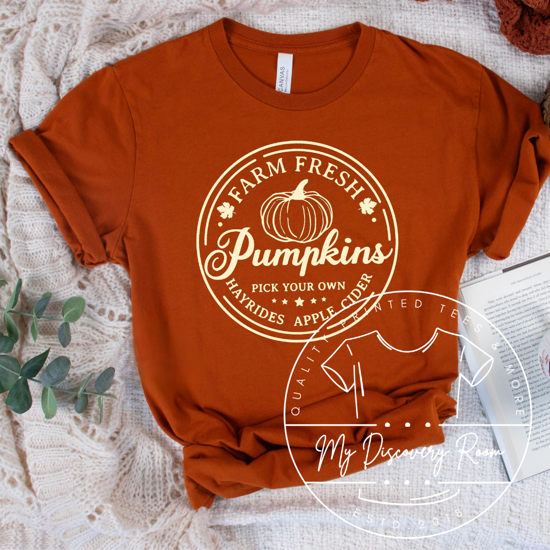 Farm Fresh Pumpkins Graphic Tee