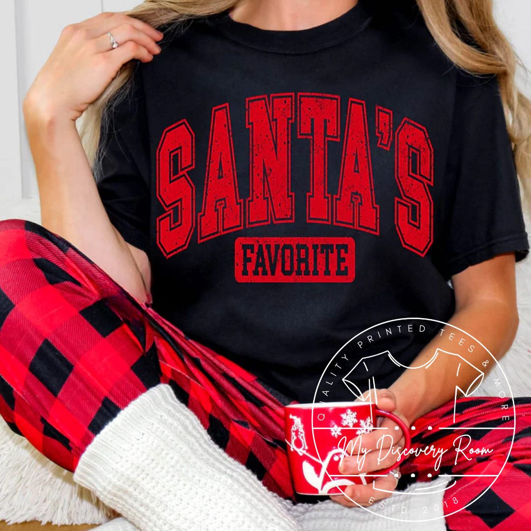 Santa's Favorite Graphic Tee