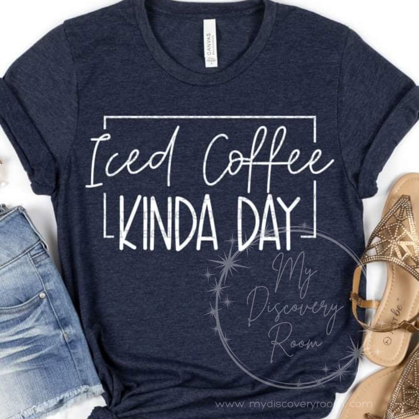 Iced Coffee Kinda Day Graphic Tee