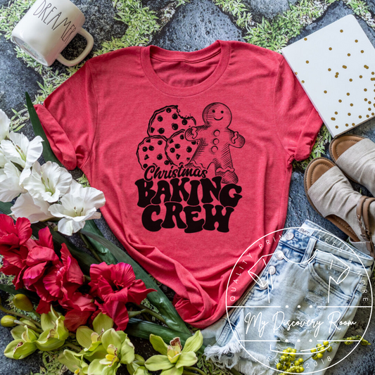 Christmas Baking Crew Graphic Tee