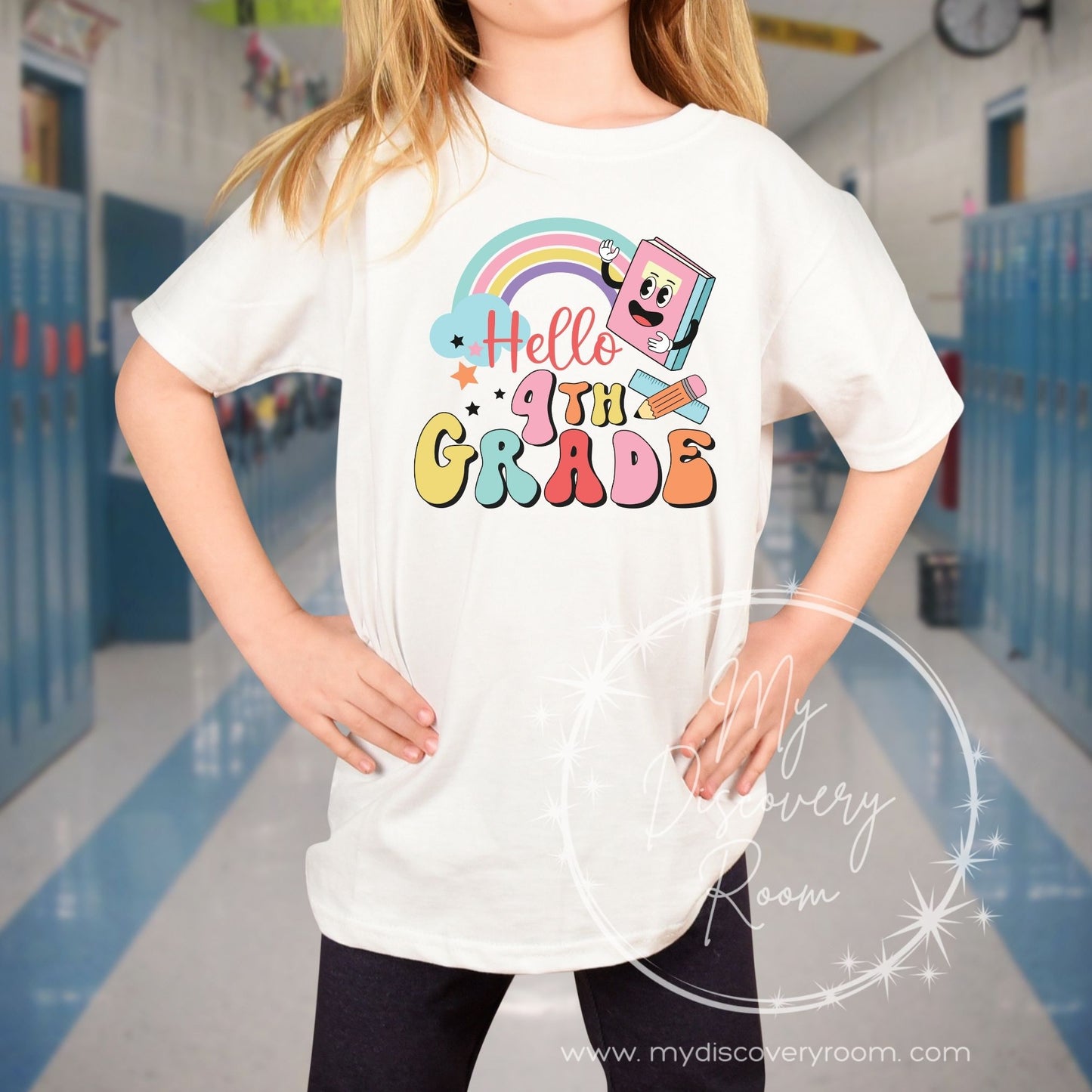 Hello Grade Level Graphic Tee