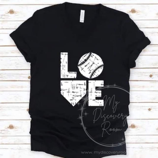 Baseball LOVE Graphic Tee