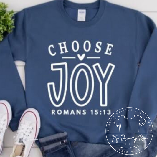 Choose Joy Roman’s 15:13 Graphic Tee