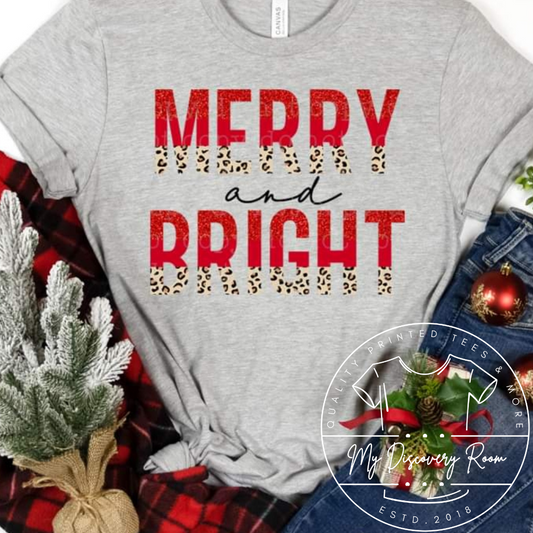 Merry and Bright Graphic Tee