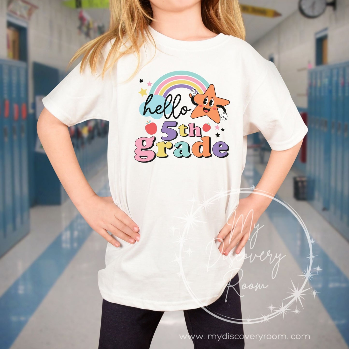 Hello Grade Level Graphic Tee