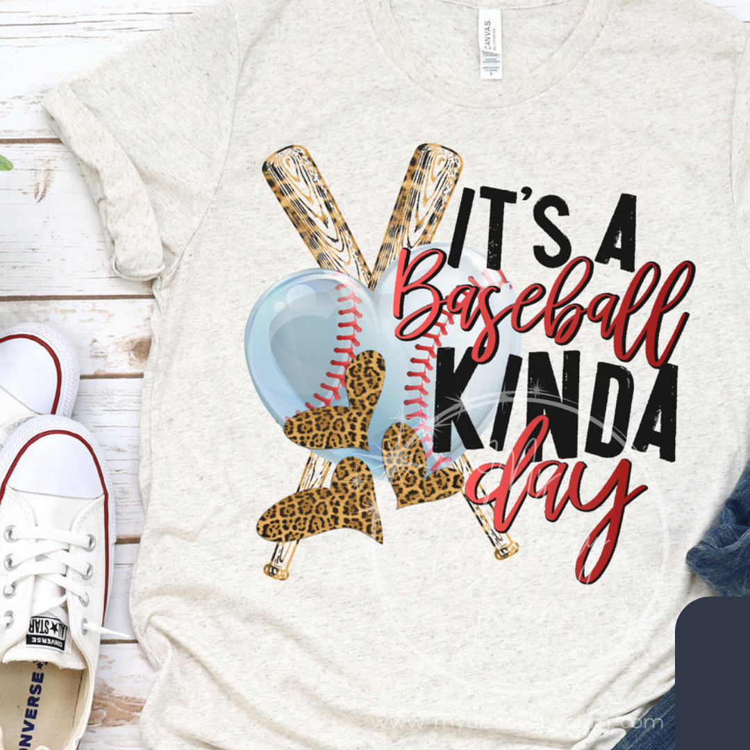 It's A Baseball Kinda Day Graphic Tee