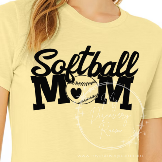 Softball Mom Style 1 Graphic Tee