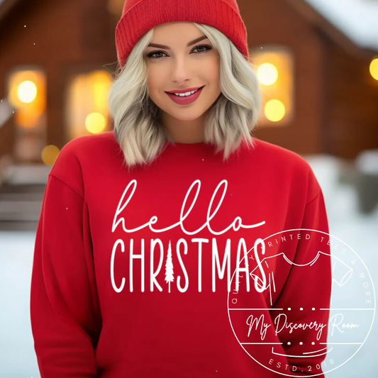 Hello Christmas Graphic Tee