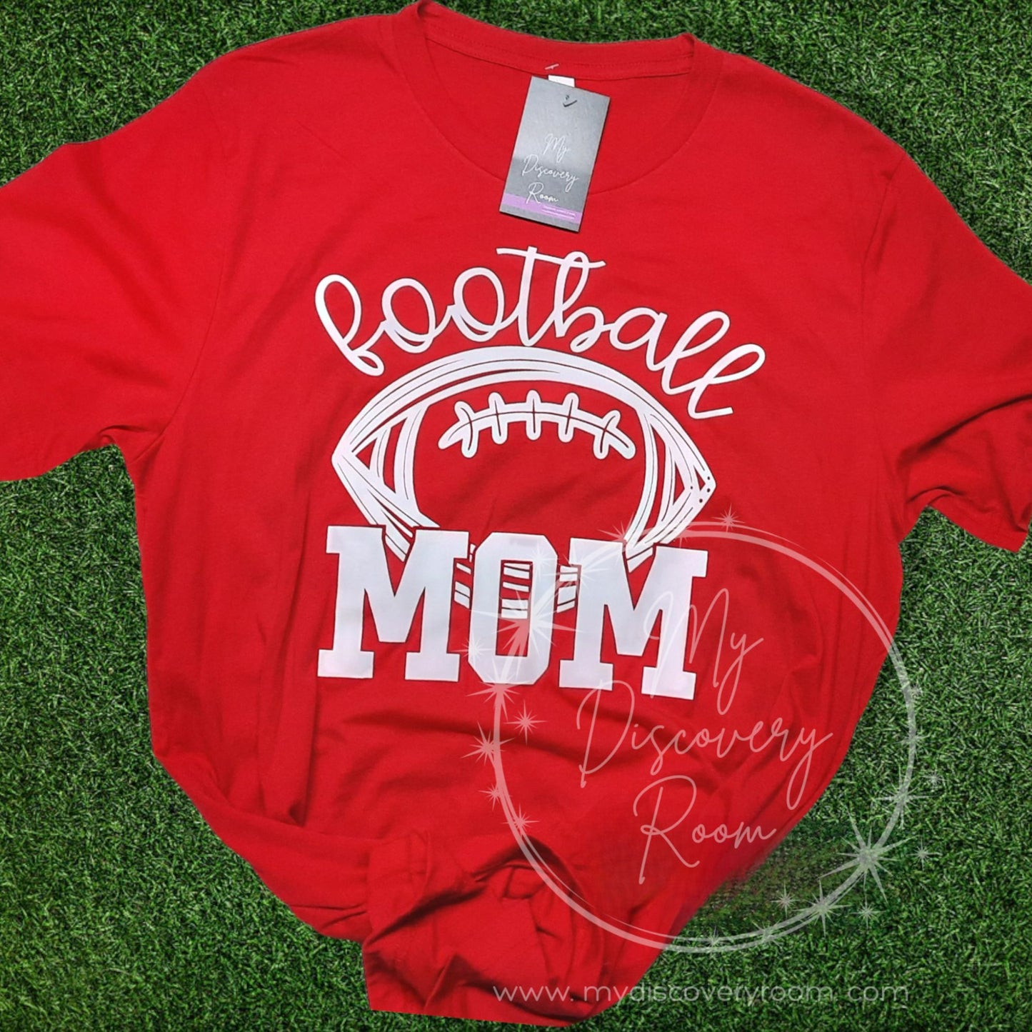 Football Mom (Style 2) Graphic Tee