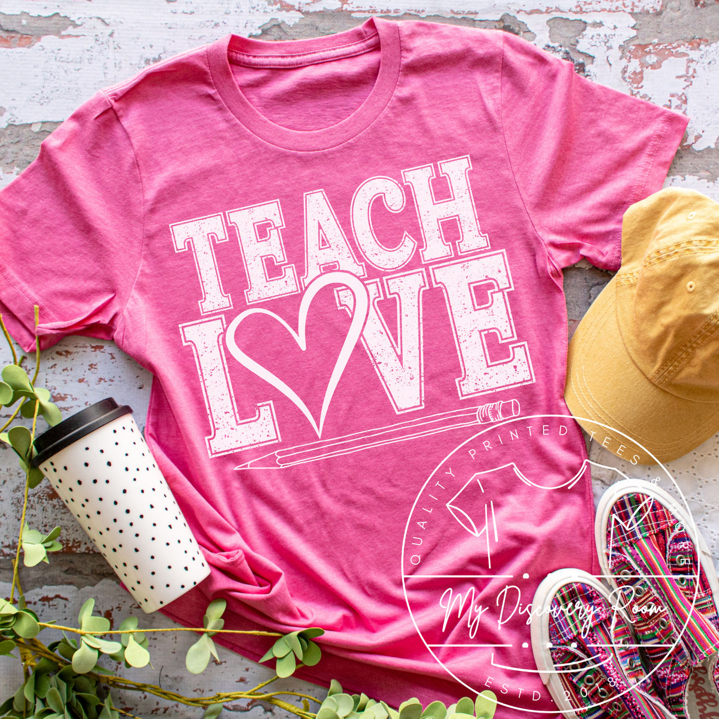 Teach Love Graphic Tee