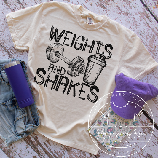 Weight And Shakes Graphic Tee