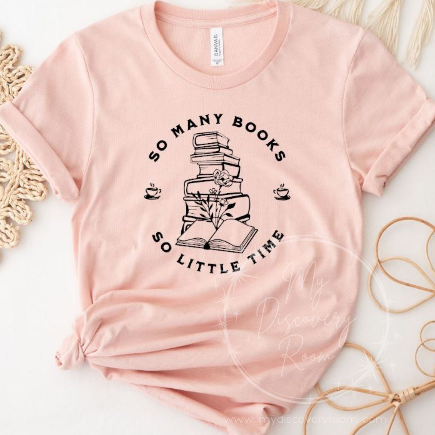 So Many Books So Little Time Graphic Tee