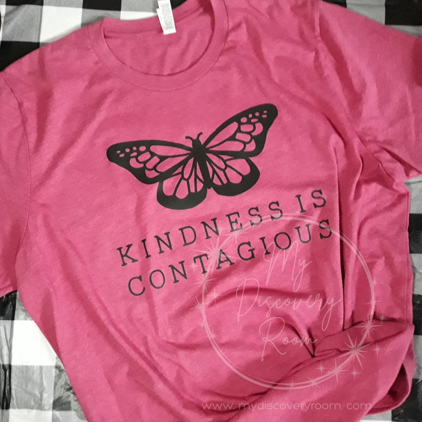 Kindness Is Contagious with Butterfly Graphic Tee