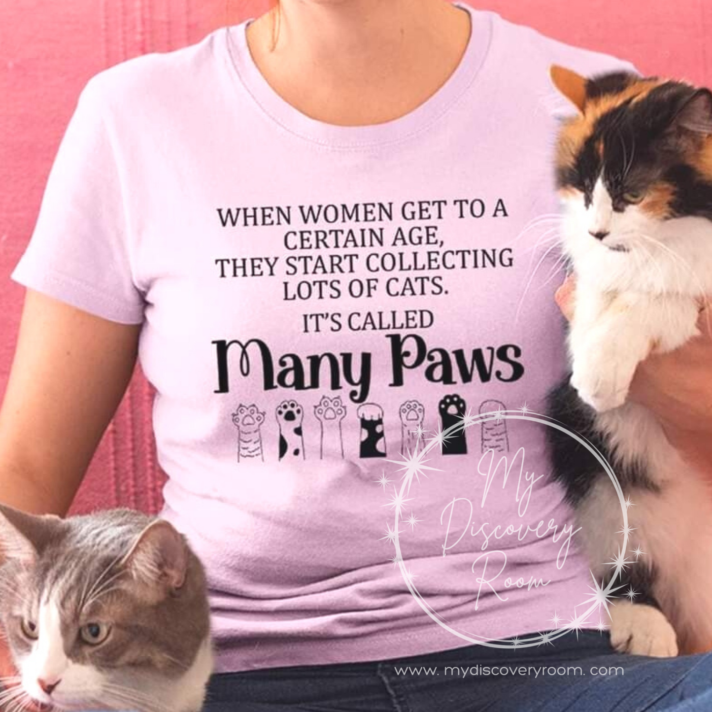 Many Paws Graphic Tee