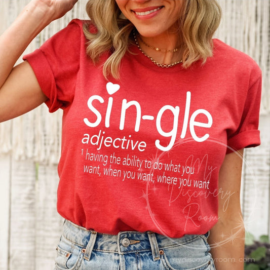 Sin-gle Definition Graphic Tee