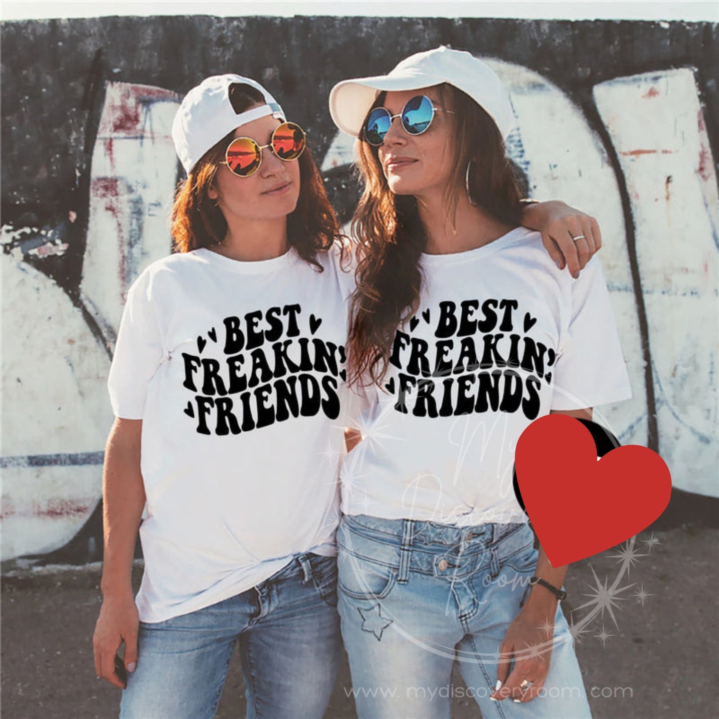 Best Freakin Friends Graphic Tee