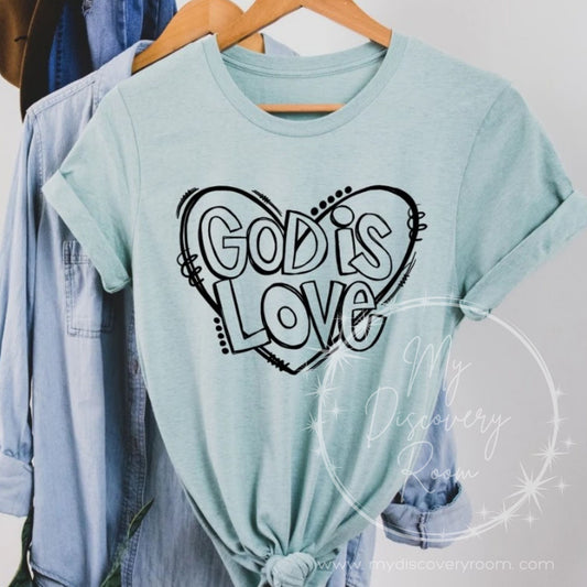 God is Love Graphic Tee