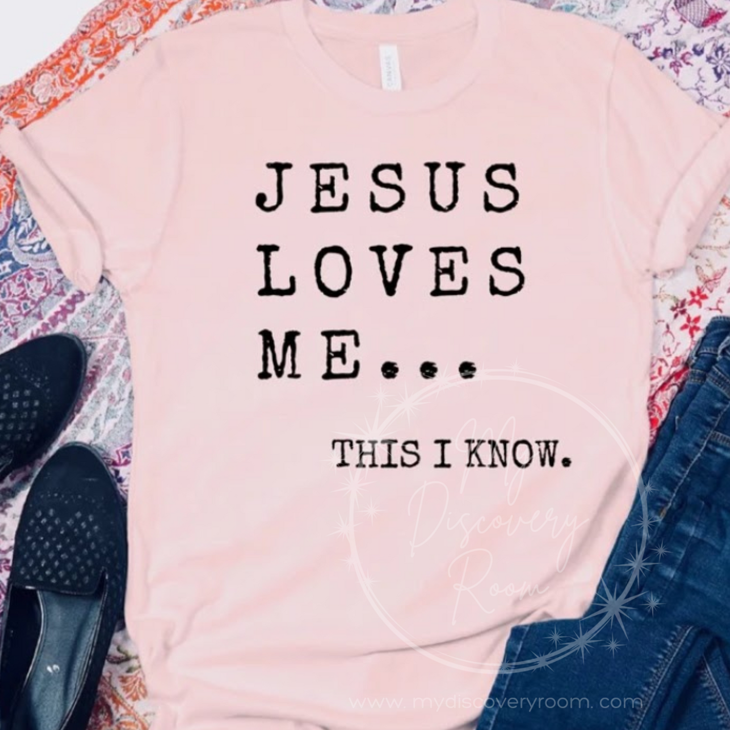 Jesus Loves Me This I Know Graphic Tee