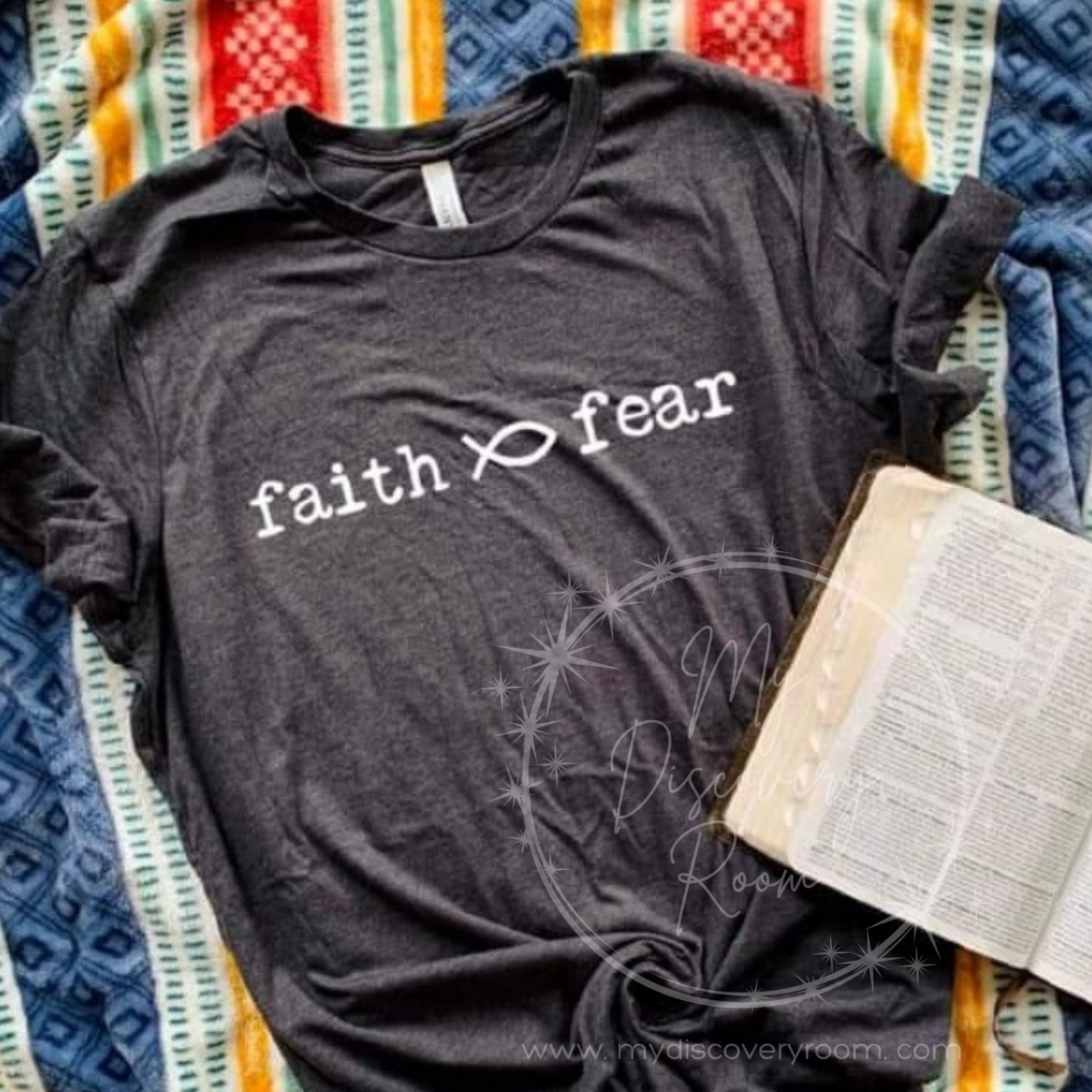 Faith Over Fear (Fish) Graphic Tee